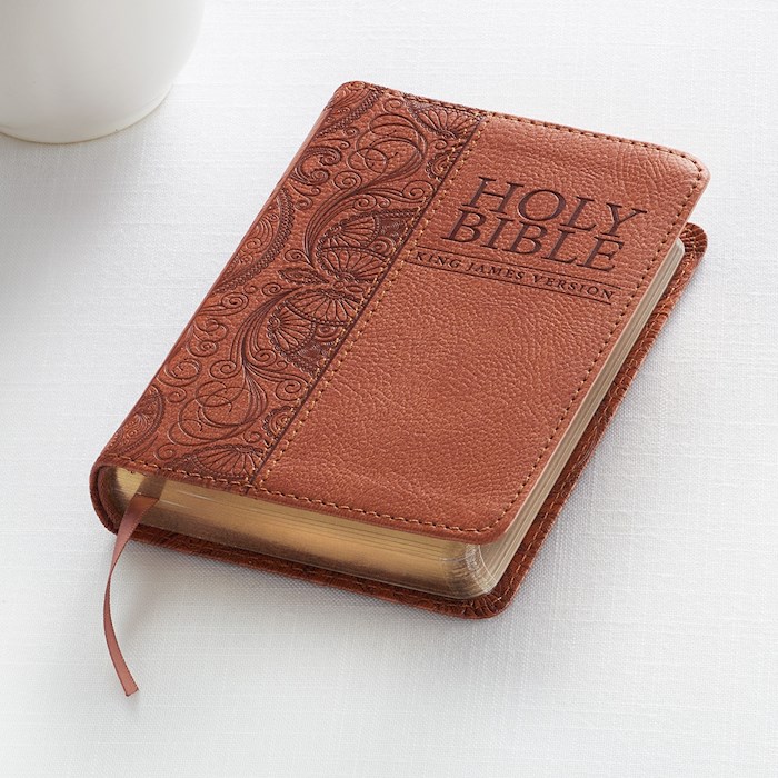 KJV Pocket Bible L/L Tan - Christian Art Gifts